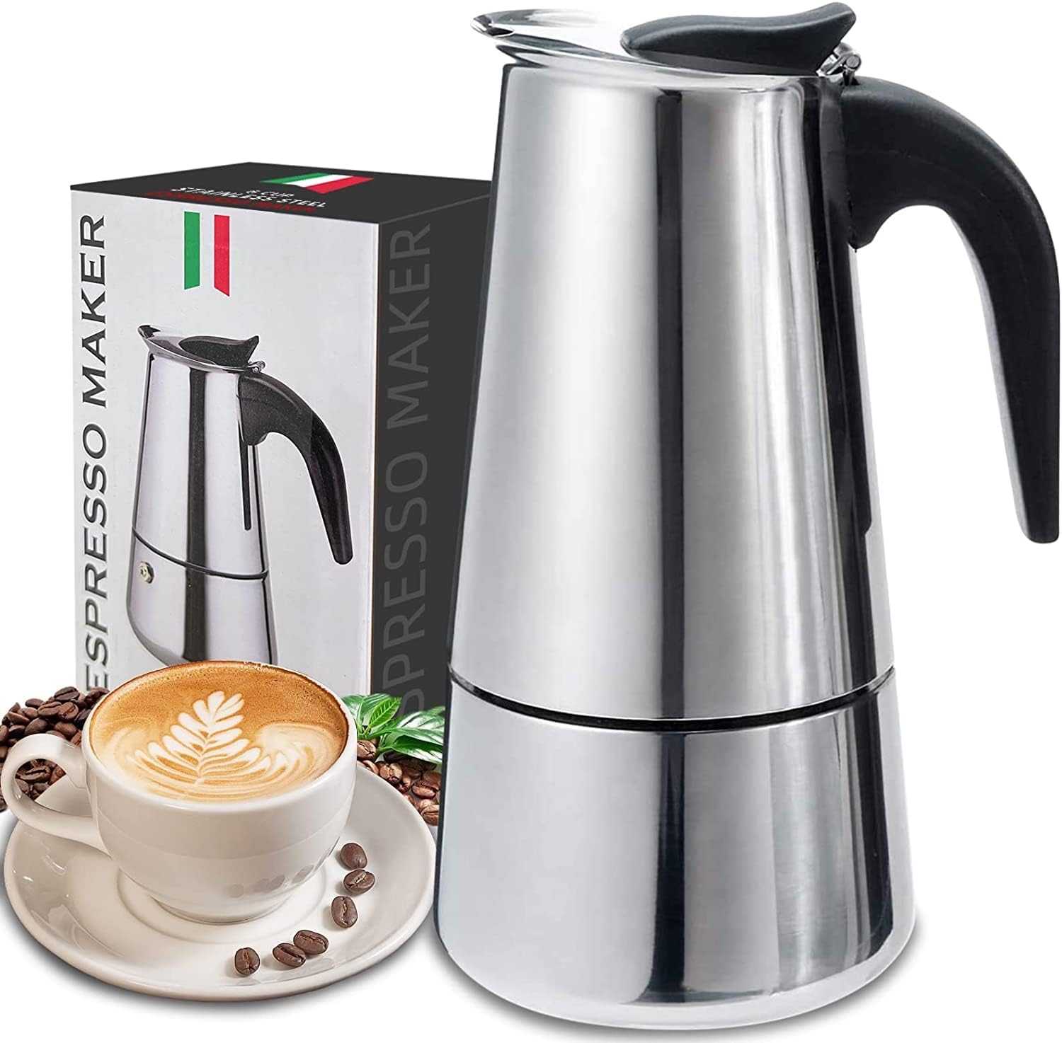 Coffee Equipment Machine - 4/6/9 kubki Moka Pot Caffe Machine