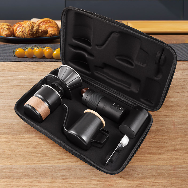 Coffee Equipment Gift Set - Zestaw do parzenia kawy ręcznie, przenośny