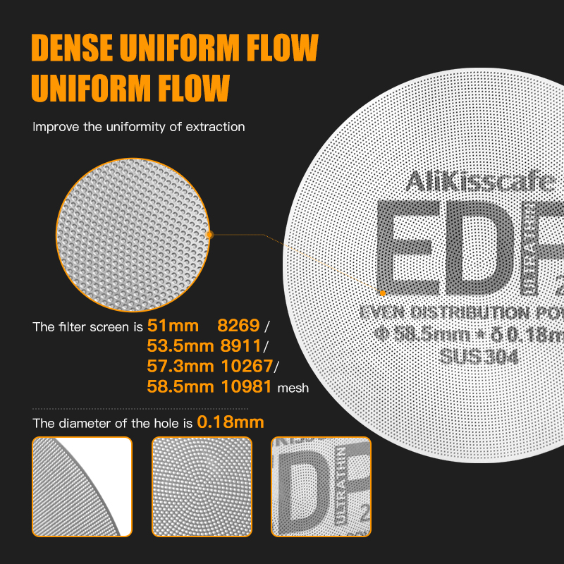 Alikisscafe nowy 0.18mm Espres – Puck Screen Mesh recenzja i cena