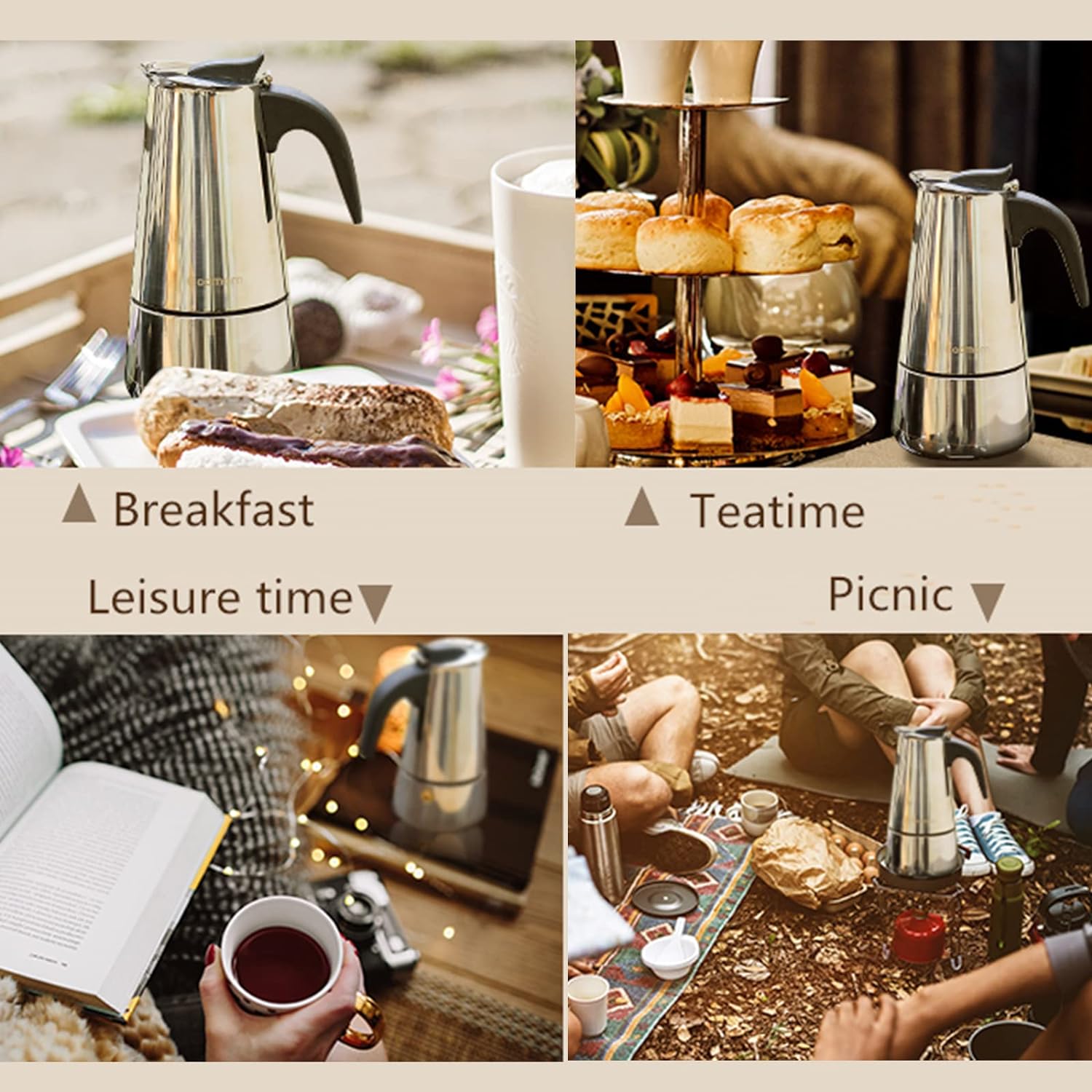 4/6/9 kubki Moka Pot Caffe Mac – Coffee Equipment Machine recenzja i cena