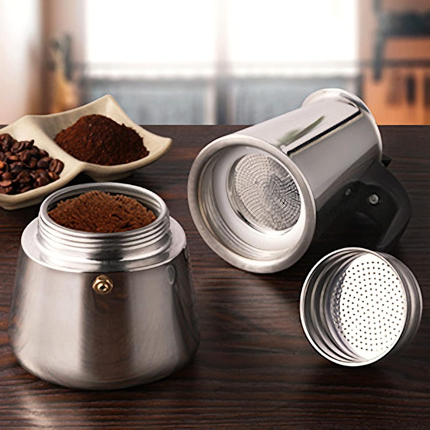 4/6/9 kubki Moka Pot Caffe Mac – Coffee Equipment Machine recenzja i cena